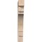 Ekena Millwork Merced Block Smooth Bracket, Douglas Fir, 5 1/2"W x 30"D x 42"H BKT06X30X42MRC05SDF - alternate 3